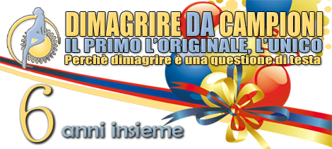 Buon compleanno Dimagrire da Campioni :) :) 6 anni!